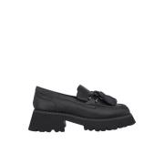 Kwast platform loafer Alma EN Pena , Black , Dames