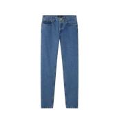 Japanse Denim Slim Fit Jeans A.p.c. , Blue , Heren