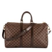 Pre-owned Canvas travel-bags Louis Vuitton Vintage , Brown , Dames