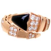 Pre-owned Rose Gold rings Bvlgari Vintage , Yellow , Dames