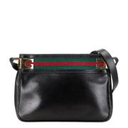 Pre-owned Leather gucci-bags Gucci Vintage , Black , Dames