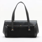 Pre-owned Leather gucci-bags Gucci Vintage , Black , Dames