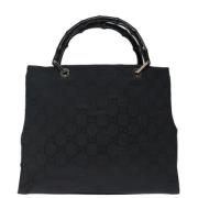 Pre-owned Canvas gucci-bags Gucci Vintage , Black , Dames