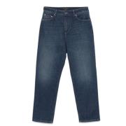 Blauwe Tapered Jeans met Klassieke Stijl Dolce & Gabbana , Blue , Dame...