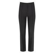 Zwarte Juniper Broek met Hoge Taille Cruna , Black , Dames