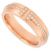 Pre-owned Rose Gold rings Tiffany & Co. Pre-owned , Pink , Dames