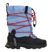 Blauwe Gore-Tex laarzen met leren masker UGG , Black , Dames