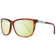 Bruine Dames Zonnebril Vlinder Stijl Porsche Design , Brown , Dames