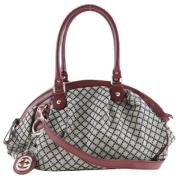 Pre-owned Canvas gucci-bags Gucci Vintage , Gray , Dames