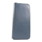 Pre-owned Canvas wallets Louis Vuitton Vintage , Blue , Dames