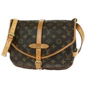 Pre-owned Canvas louis-vuitton-bags Louis Vuitton Vintage , Brown , Da...