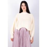 Natuurlijke Pullover Sweater Roberto Collina , Beige , Dames