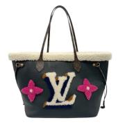 Pre-owned Leather shoulder-bags Louis Vuitton Vintage , Black , Dames