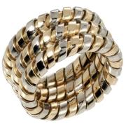 Pre-owned Metal rings Bvlgari Vintage , Yellow , Dames