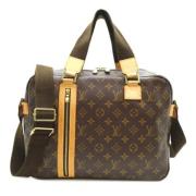 Pre-owned Canvas shoulder-bags Louis Vuitton Vintage , Brown , Dames