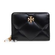 Leren portemonnee Tory Burch , Black , Dames