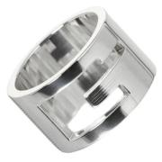 Pre-owned Metal rings Gucci Vintage , Gray , Dames