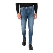 Yaren Heren Slim Fit Katoenen Jeans Don The Fuller , Blue , Heren