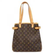 Pre-owned Fabric louis-vuitton-bags Louis Vuitton Vintage , Brown , Da...