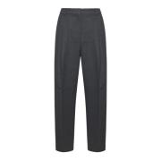 Grijze Wollen Broek TotêMe , Gray , Dames