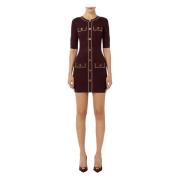 Rouge Noir Minijurk Am92B46E2 CG3 Elisabetta Franchi , Brown , Dames