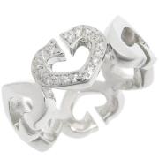 Pre-owned Metal rings Cartier Vintage , Gray , Dames