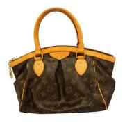 Pre-owned Canvas louis-vuitton-bags Louis Vuitton Vintage , Brown , Da...