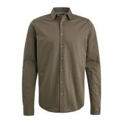 Casual Groen Shirt Cast Iron , Green , Heren