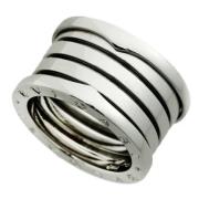 Pre-owned Silver rings Bvlgari Vintage , Gray , Dames