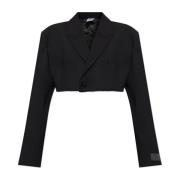 Korte blazer Vetements , Black , Dames