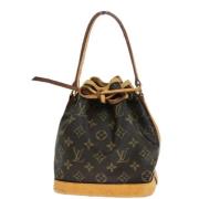 Pre-owned Canvas louis-vuitton-bags Louis Vuitton Vintage , Brown , Da...