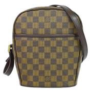 Pre-owned Canvas shoulder-bags Louis Vuitton Vintage , Brown , Dames