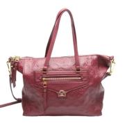 Pre-owned Canvas louis-vuitton-bags Louis Vuitton Vintage , Red , Dame...