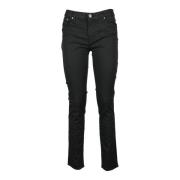 Katoen Elastaan Jeans Jacob Cohën , Black , Dames