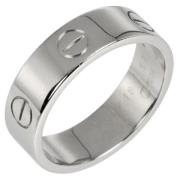 Pre-owned Metal rings Cartier Vintage , Gray , Heren