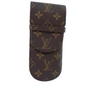 Pre-owned Canvas home-office Louis Vuitton Vintage , Brown , Dames