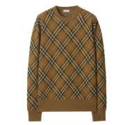 Stijlvolle Sweaters Collectie Burberry , Brown , Dames