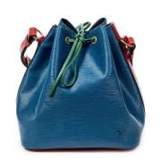 Pre-owned Leather louis-vuitton-bags Louis Vuitton Vintage , Blue , Da...