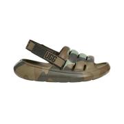 Sporty Camo Pop Slides UGG , Green , Heren