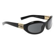 Stijlvolle Zonnebril Miu Miu , Black , Dames