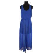 Pre-owned Polyester dresses Chloé Pre-owned , Blue , Dames