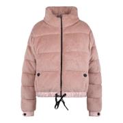 Gewatteerde Thermische Donsjas Moncler , Pink , Dames