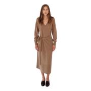 Carmen Wrap Rok Jurk Designers Remix , Brown , Dames