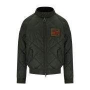 Groene Merchant Bomberjack Barbour , Green , Heren