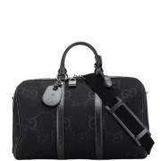 Pre-owned Canvas handbags Gucci Vintage , Black , Dames