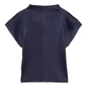 Casual Katoenen Overhemd voor Mannen Issey Miyake , Blue , Dames