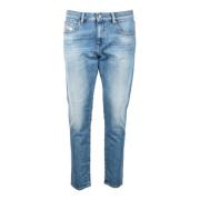 Klassieke Denim Jeans Diesel , Blue , Heren