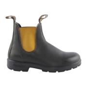 Stijlvolle Bruine Mosterd Schoenen Blundstone , Blue , Dames