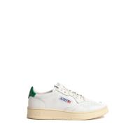 Vintage Witte Leren Sneakers Autry , White , Heren