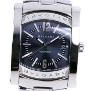 Pre-owned Metal watches Bvlgari Vintage , Gray , Heren